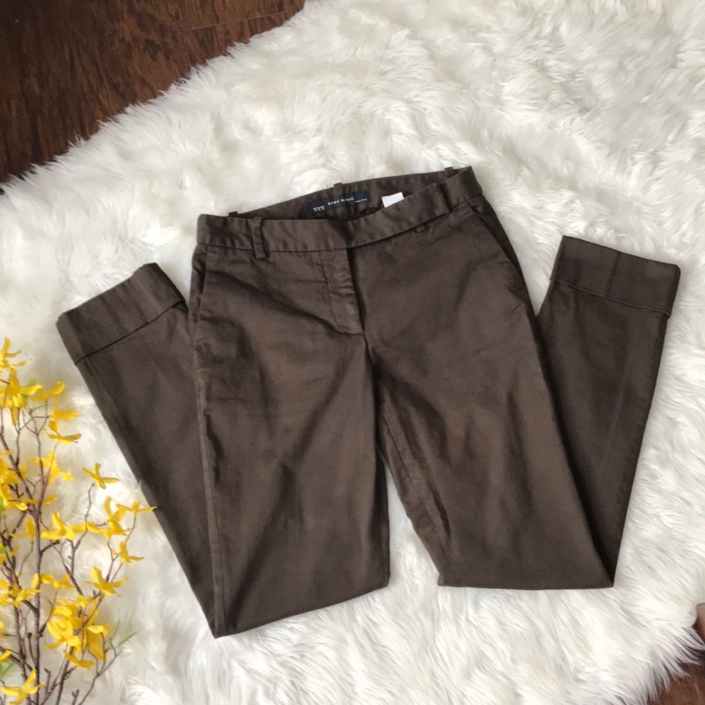 Zara Basic Brown Pants